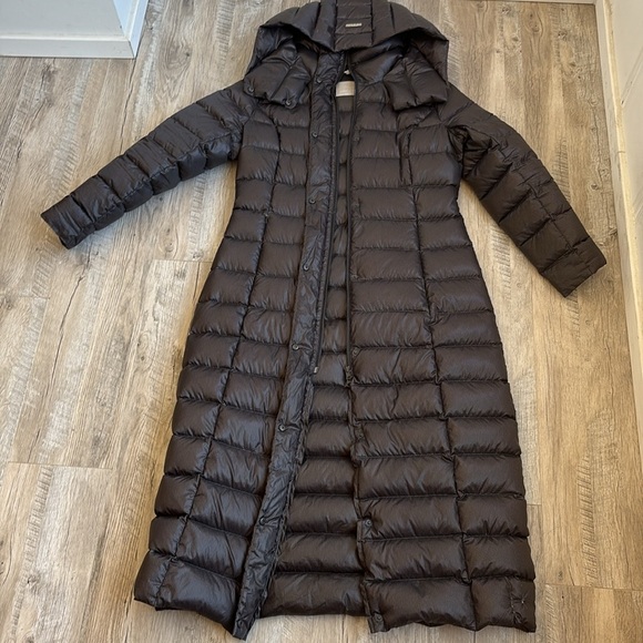 Soia and Kyo Full Length Long Maxi Down Fill Puffer Jacket - Picture 6 of 16